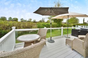 Private, southerly facing decking- click for photo gallery